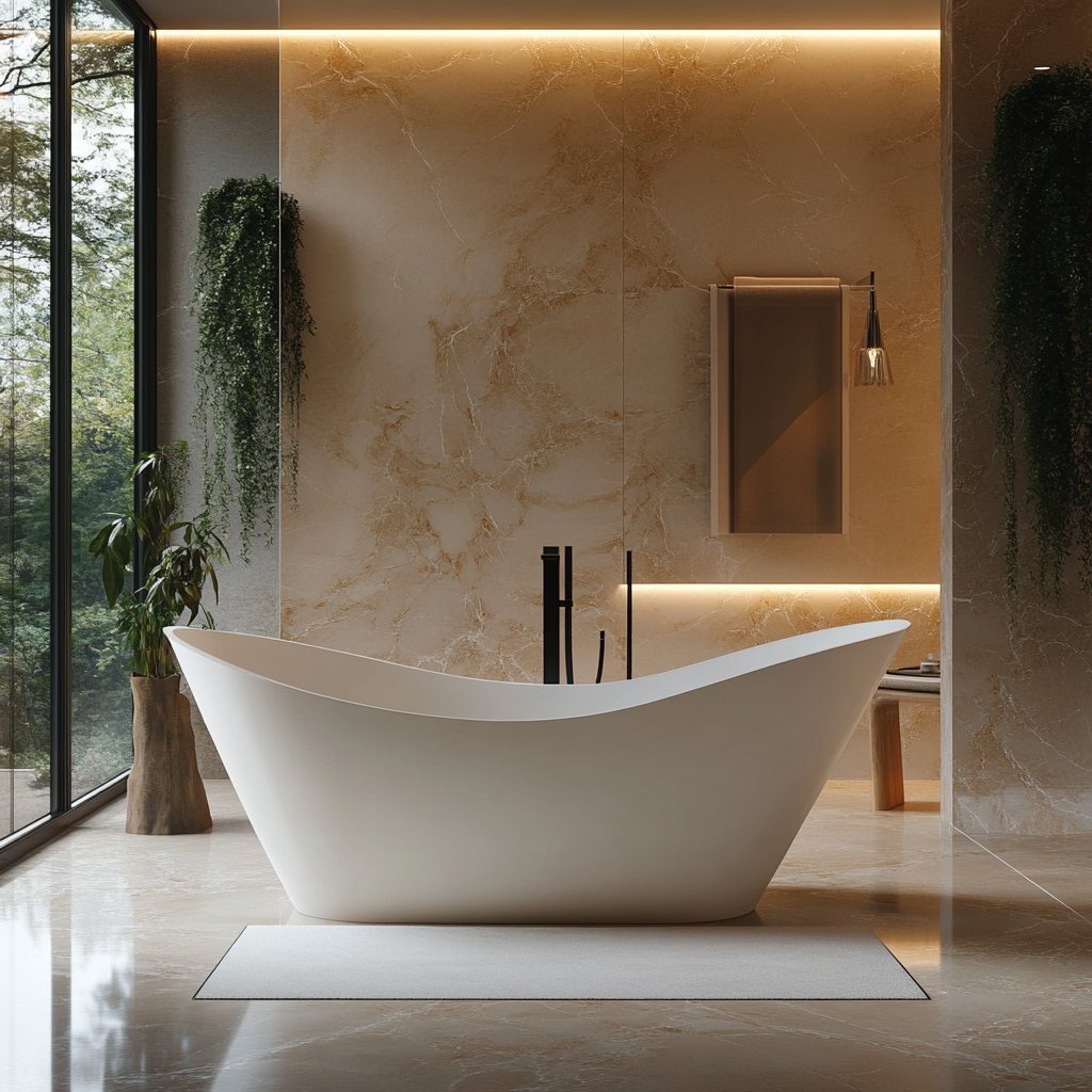 YourLuxuryBathroom Free Standing Bathtub